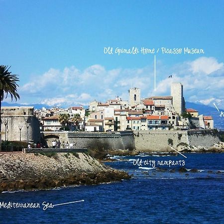 2 Bedroom Modern Apartment In Antibes With Sea View Exterior photo